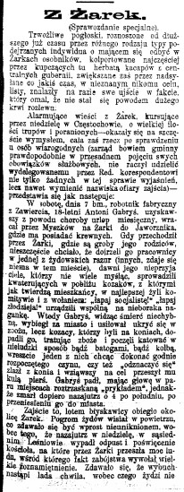 lipiec 1906, zamieszki w Żarkach, cz.1.jpg