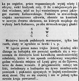 Kilka kartek z wycieczki po kraju, 1862, Lgota Murowana, cz.2.jpg