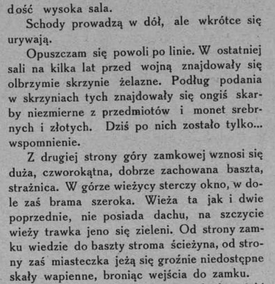 korytarz podziemny z olsztyńskiego zamku, Ziemia nr 15,16, 1929 r., cz.2.jpg