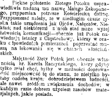 Złoty Potok, G.Cz.251, 1907 r..jpg