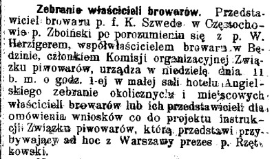 zebranie właścicieli browarów, 11 sierpnia 1907 r., G.Cz. 215, 1907, cz.1.jpg
