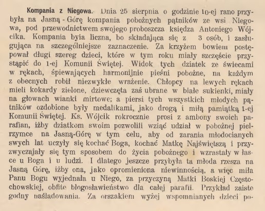 pielgrzymka na Jasną Górę, 1901 rok, Dz. Cz. 5, 1901 r., cz.1.jpg