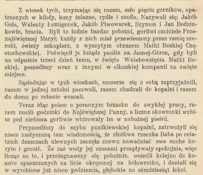 Olkusz, kopalnia, 1609 , Dz.Cz. 8, 1908 r., cz.2.jpg