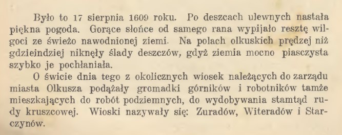 Olkusz, kopalnia, 1609 , Dz.Cz. 8, 1908 r., cz.1.jpg