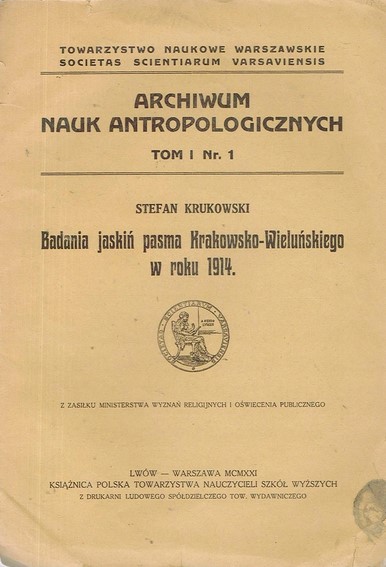 Krukowski, Badania jaskiń, okładka.jpg