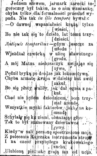 Świderski na temat jarmarku w Żarkach, Gaz. Kiel. 1883, nr 38, cz.4.jpg