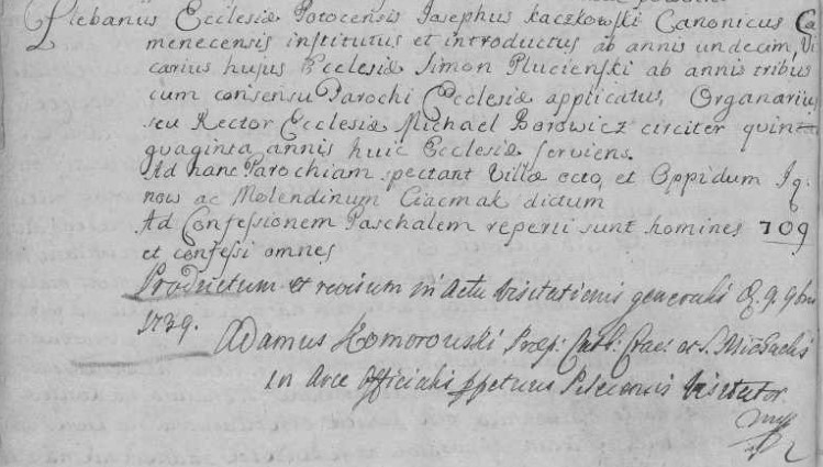 Inwentarz parafii Potok, 1739 r., cz.11.jpg