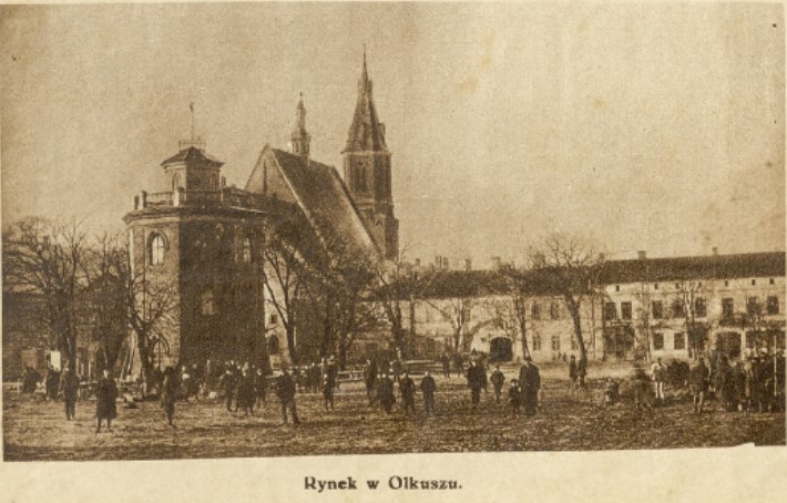 Rynek w Olkuszu, K.Z.BTDI 7, 1927 r..jpg