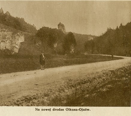 Widoki wzdłuż nowej drogi Olkusz-Skała, K.Z.BTDI 35, 1927 r., cz.2.jpg