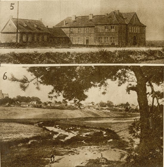 Olkusz, szkoła, widok miasta, K.Z.BTDI 42, 1927 r..jpg
