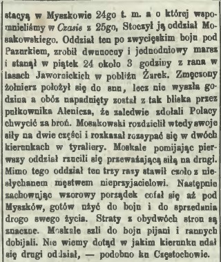 Bitwa pod Jaworznikiem, Czas, 96, 1863 r., cz.2.jpg